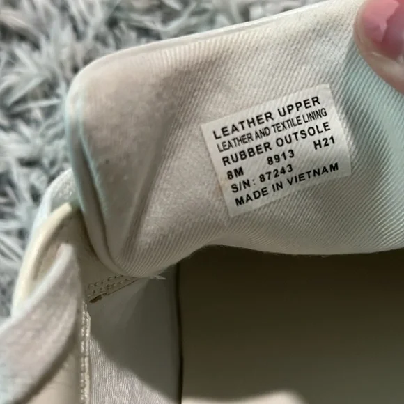 Tory Burch Women's White Sneakers Size 8M - Picture 8 of 8